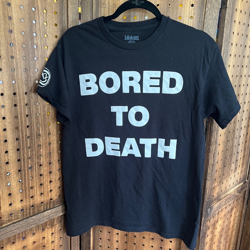 Blink 182 Bored To Death T Shirt Size Medium punk pop punk emo